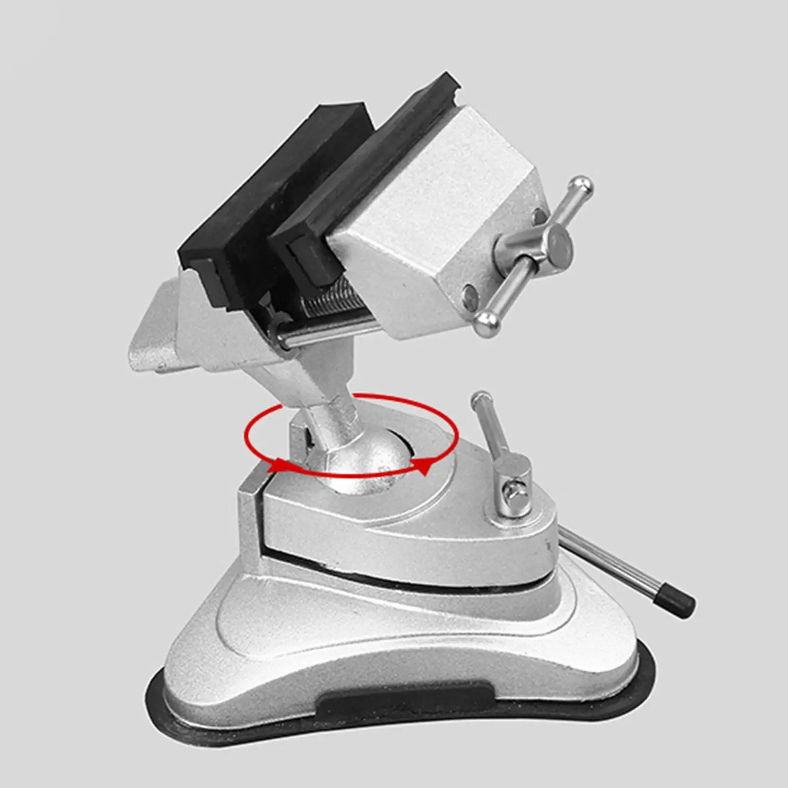 

Tabletop Vice Clamp Equipment Rotation 360 Degree Swivel Head Mini Fixture Tool for Painting Home Woodworking Furniture Crafting