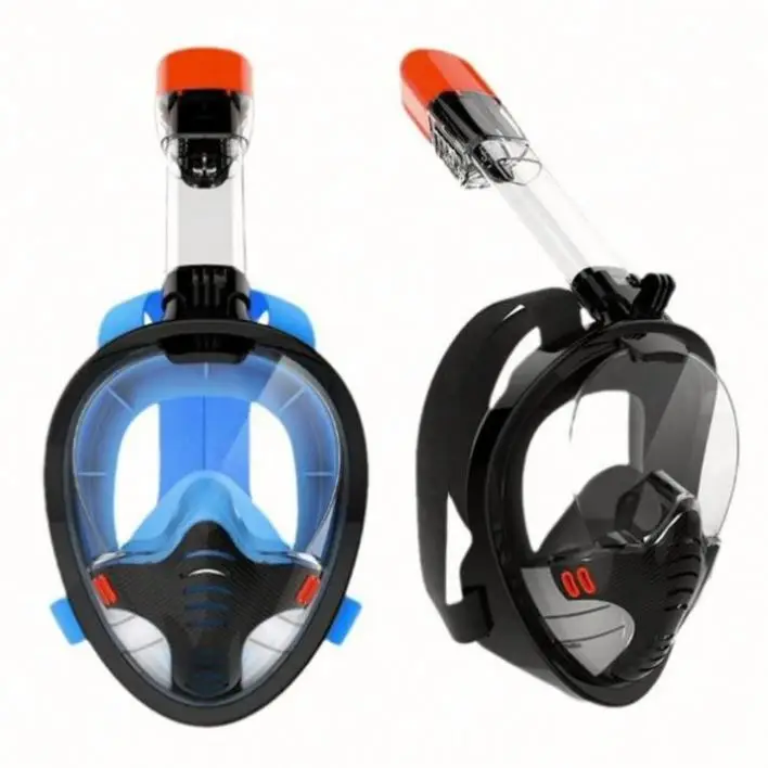 

Kids Anti Fog Glass Snorkeling Diving Mask Full Face Silicone Waterproof Free Breathing