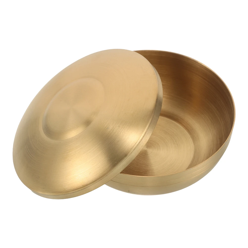 Cuenco coreano Kimchi para niños, cuencos de arroz con tapa, tapas para inmersión, accesorios de charcutería de acero inoxidable, preparación de alimentos para condimentos