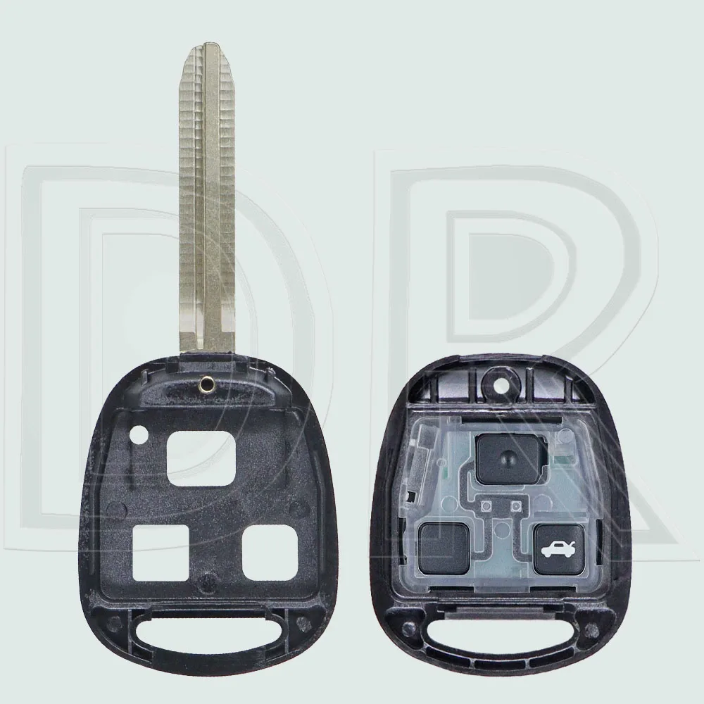 DR P/N:50171 433MHz 4C/4D67/4D68 Chip llave remota de coche para Toyota Land Cruiser Prado RAV4 Kluger Previa FJ Cruiser Tarago Lexus