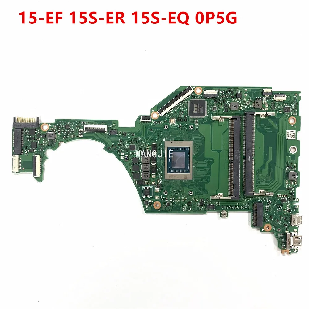 DA0P5GMB6H0 For HP 15-EF 15S-ER 15S-EQ Laptop Motherboard With CPU:  R5-4500U RYZEN 3 R7-4700U 0P5G 100% Working