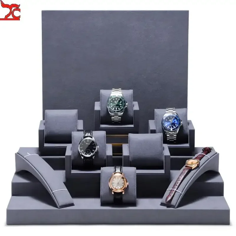 

Window Watch Display Rack High-End Watch Pillow Bag Storage Rack Light Luxury Counter Watch Display Rack