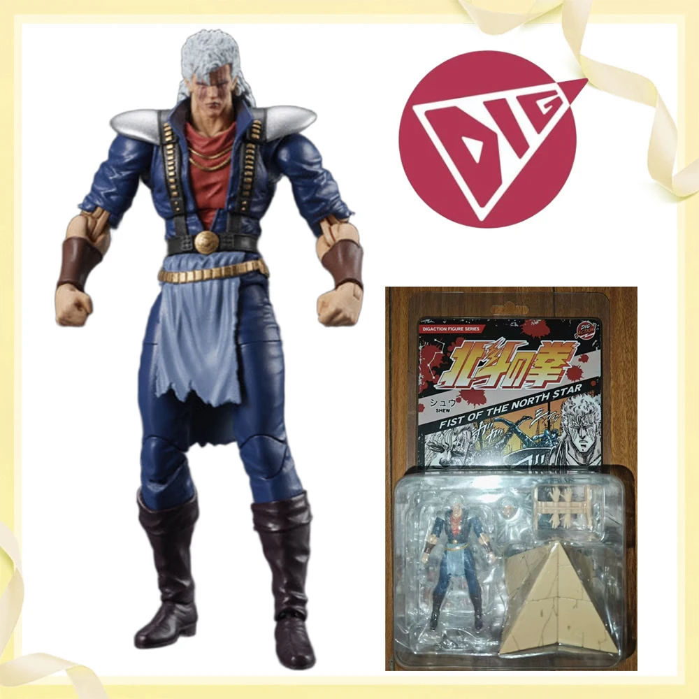 Disponibile Originale (Digismo) Hokuto No Ken - Shuu - Digaction - 1/24 Anime Figure Action Figure Modello Decorazione Regali Giocattoli