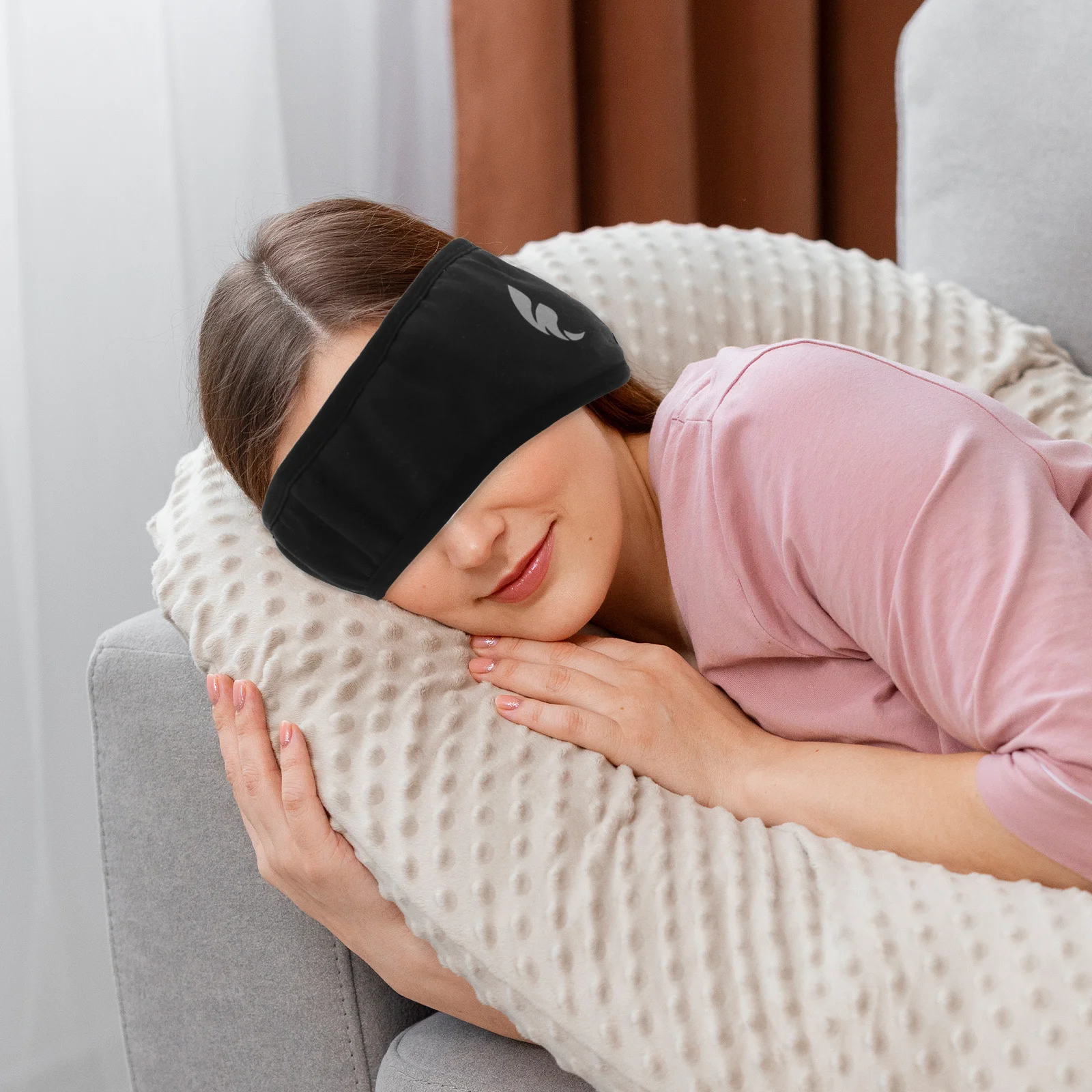 Schalldichte Muffs Lärmreduzierung Ohrenschützer Weiche Augenabdeckung zum Schlafen Ohrenwärmer Stirnband Anti-Lärm Schlafmaske Reisen