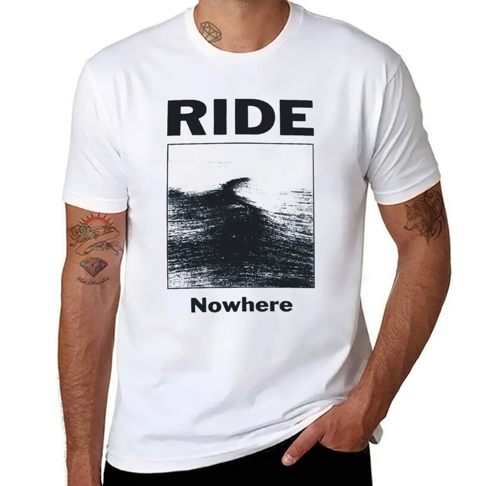 Ride Nowhere T-Shirt Sweat Absorbing Sports Tee Shirt