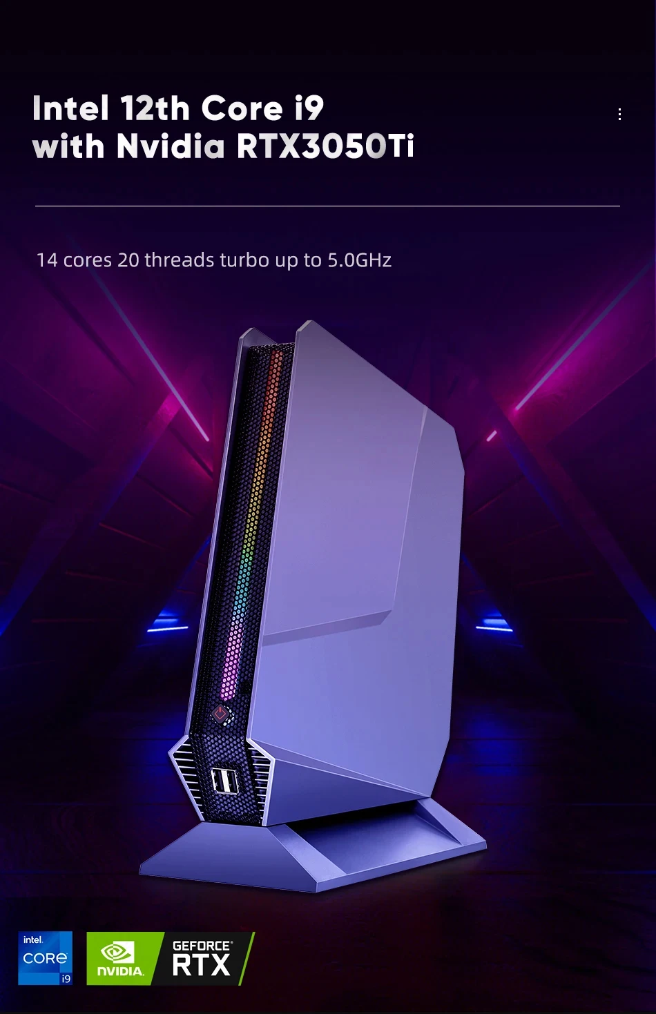 Dedicated Gamer Computer Core i9 13900H 12900H i7 13700H Nvidia RTX 4060 8G Windows 11 Gaming Mini PC 3x4K WiFi6 RTX4050