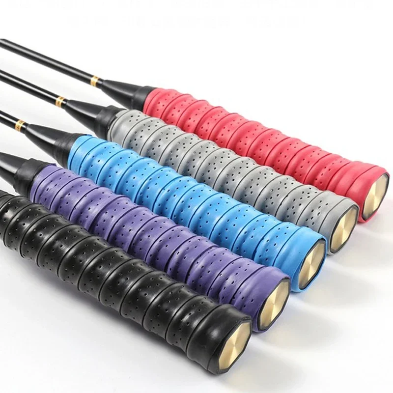 5 قطع من شريط المقبض متعدد الرياضات - غلاف ماص للعرق ومضاد للانزلاق للمضرب وقضيب الصيد والأدوات