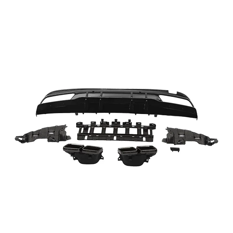 Factory Hot Sale C63S Style For Mercedes-Benz W205 Rear Lip Diffuser