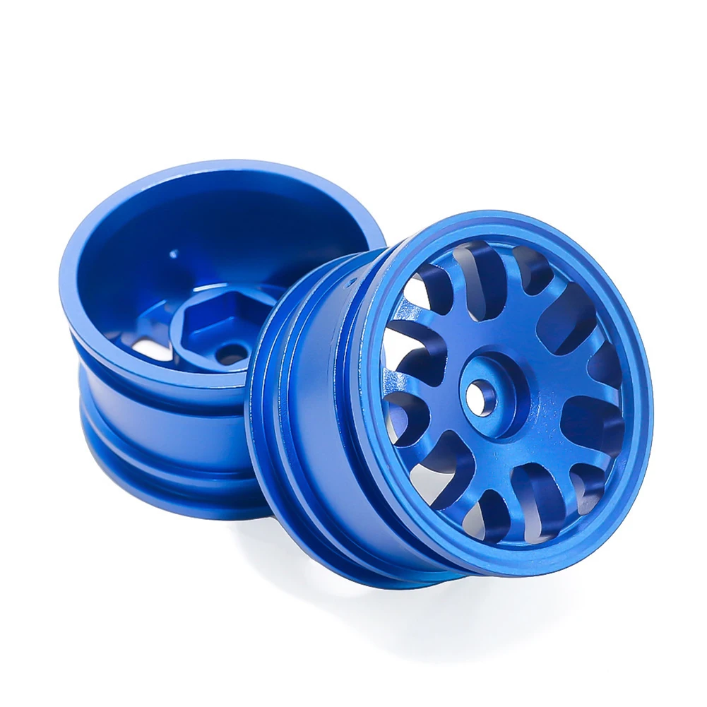 RC 4pcs 42mm 1/10 RC On-Road Drift Racing Car Metal Wheel Rim Wheel Hubs for Tamiya M03 M04 M05 M06 M07 MB-01 XM-01 Upgrade Part