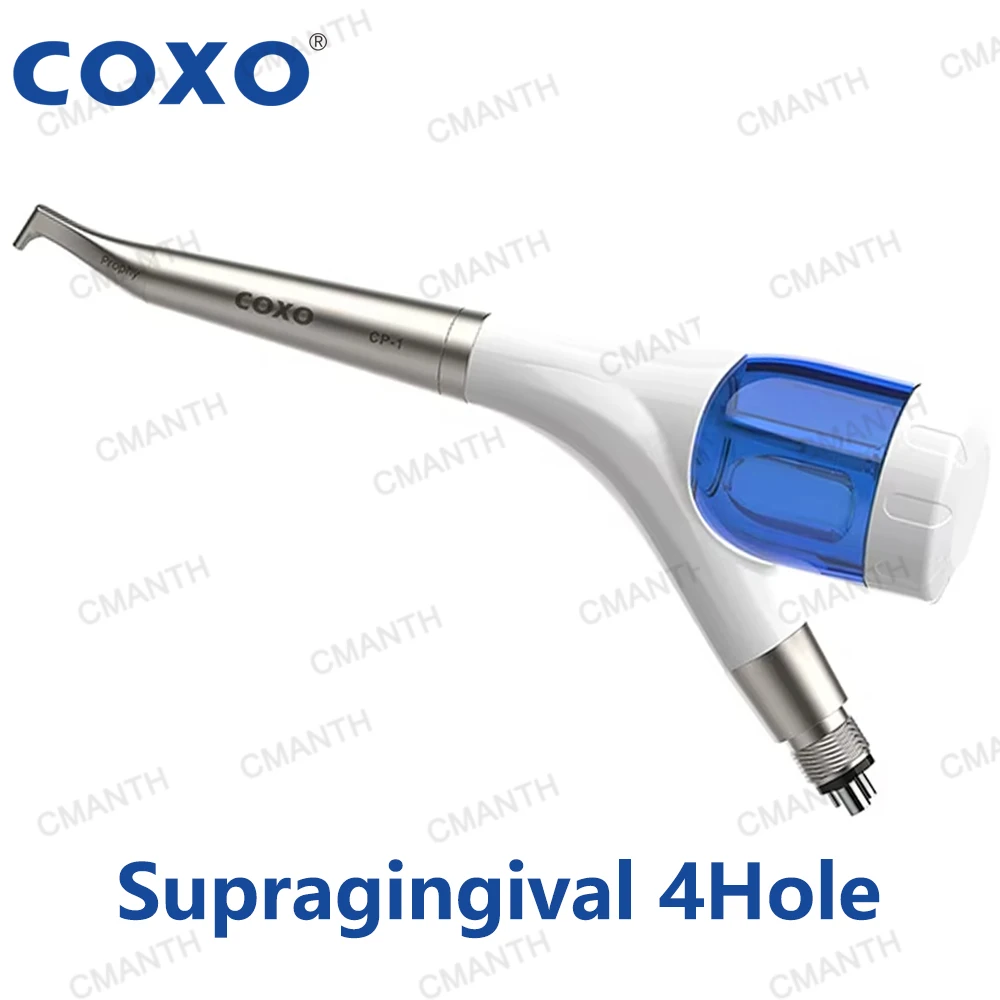 

Стоматологический воздушно-абразивный аппарат COXO CP-1 (2-в-1) для наддесневной и поддесневой полировки зубов, 4 отверстия, Prophy Jet, инструмент для полировки зубов воздушным потоком