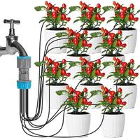 Garden Watering Device With 10 Dripper Head Water Saving Sprinklers Lawn Greenhouse Automatic Irrigation kit With Drip Emitters