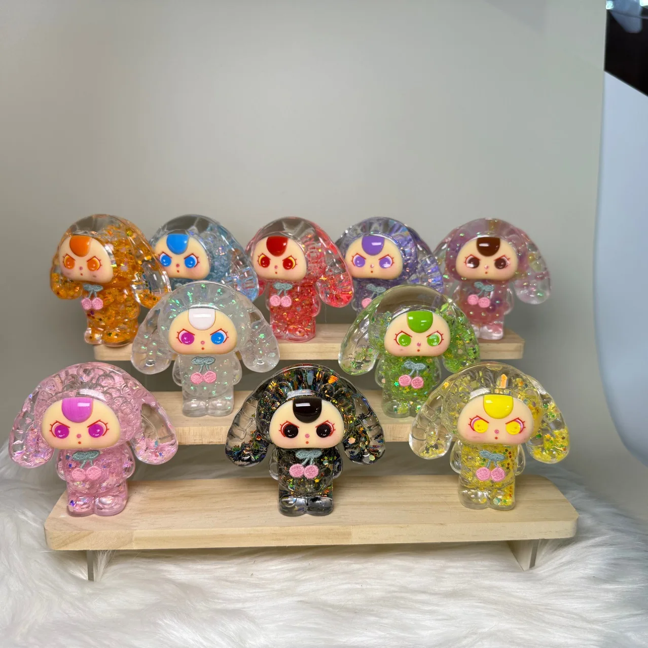 New three-dimensional quicksand baby three - year - old DIY live blind bag luminous acrylic bubble desktop ornaments