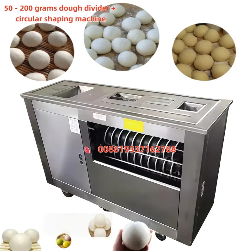 

Fully Continuous Automatic Dough Ball Forming Machine Weight Customizable Round Dough Ball Maker Dough Divider Rounder