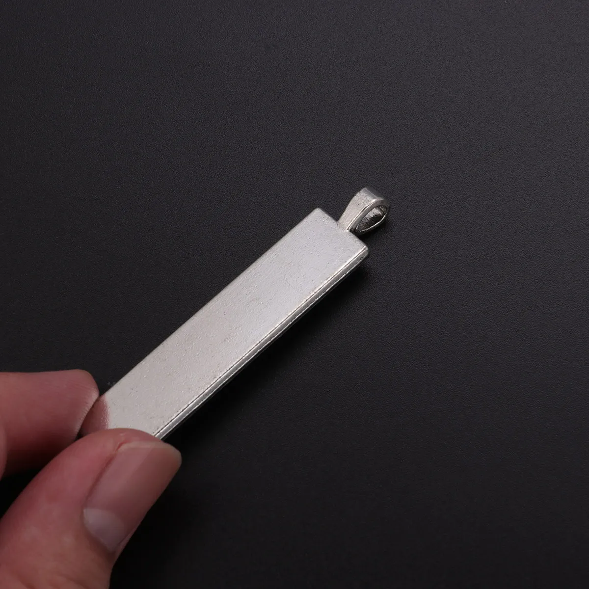 10Pcs Timeless Gem Pendant Trays Silver Vintage Alloy Pendant Trays Blank Base for DIY Custom Jewelry Resin Craft Making view 5