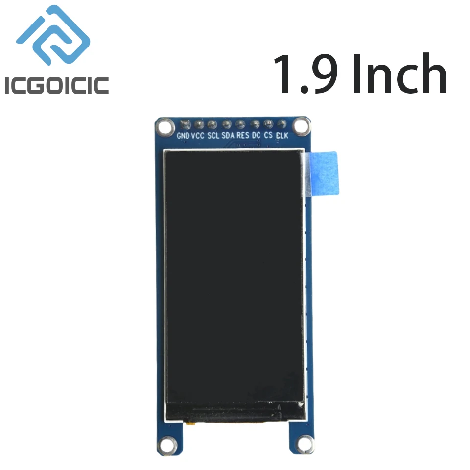 Display Module 1.54 1.69 1.9 Inch All Color Full View HD IPS TFT Screen SPI Interface ST7789 Controller For Arduino