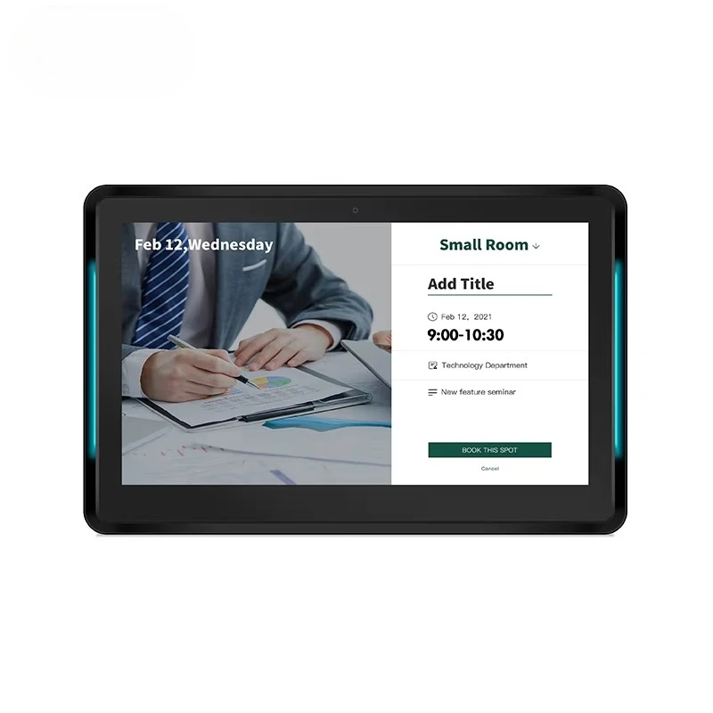 

WA1336T 10,1-дюймовый настенный планшетный ПК Android 11, четырехъядерный процессор RK3566, сенсорный ЖК-экран, система бронирования питания POE