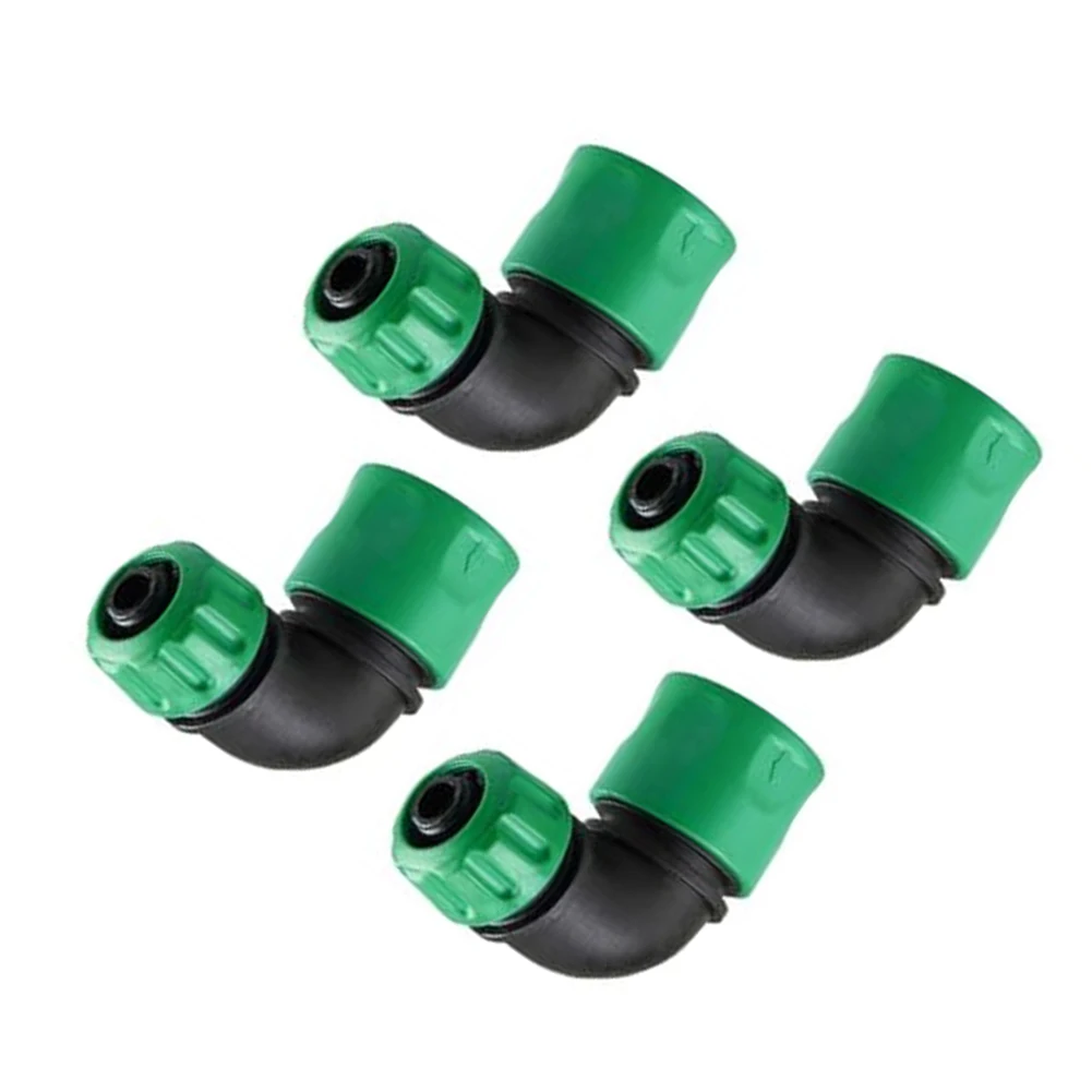 Irrigation System Parts 90 Degree Hose Connector For Navigating Obstacles Leak Proof Design Wear Resistant Material