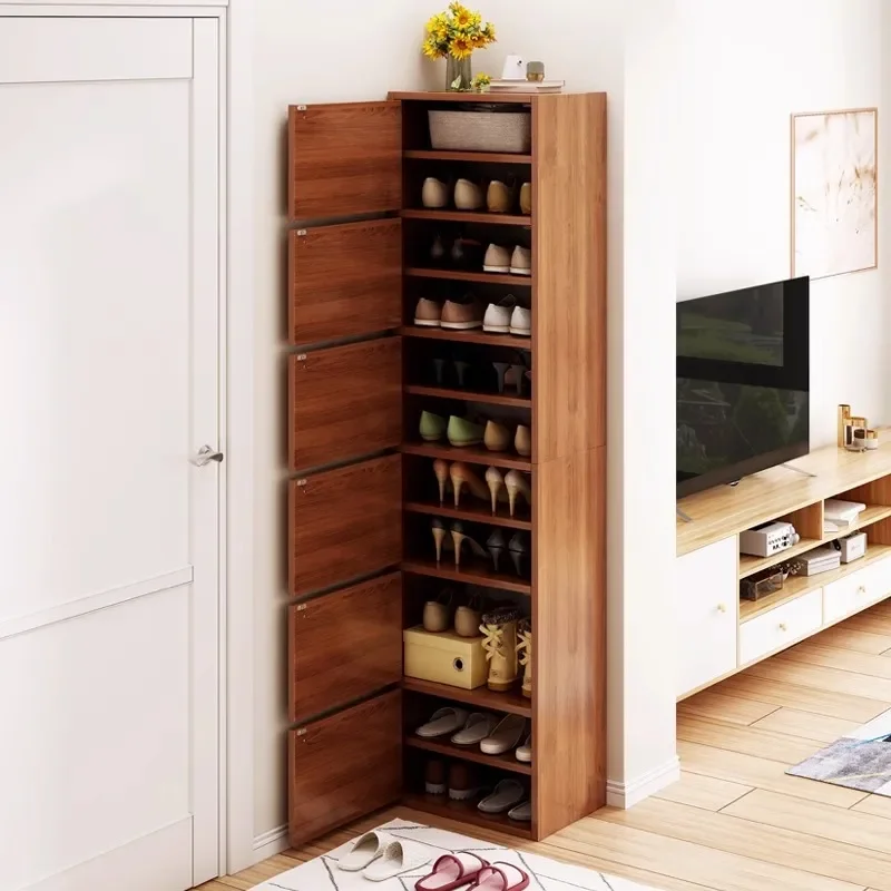 2026-new-large-capacity-dustproof-shoe-cabinet-door-household-simple-ultra-narrow-shoe-rack-for-small-apartment-storage