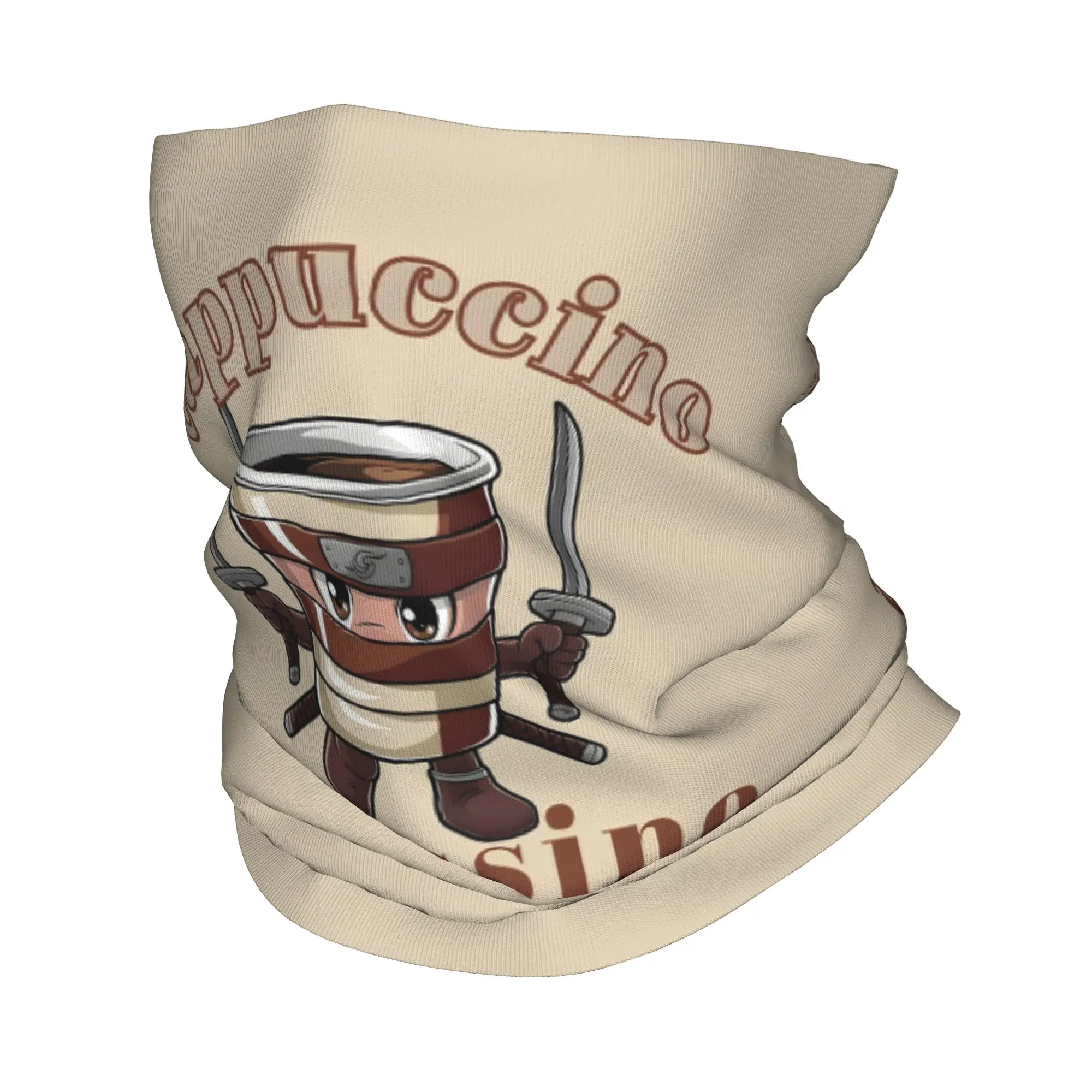 

Бандана-шарф Cappuccino Assassino Italian Brainrot с принтом, теплый головной убор для велоспорта, для мужчин, женщин и взрослых