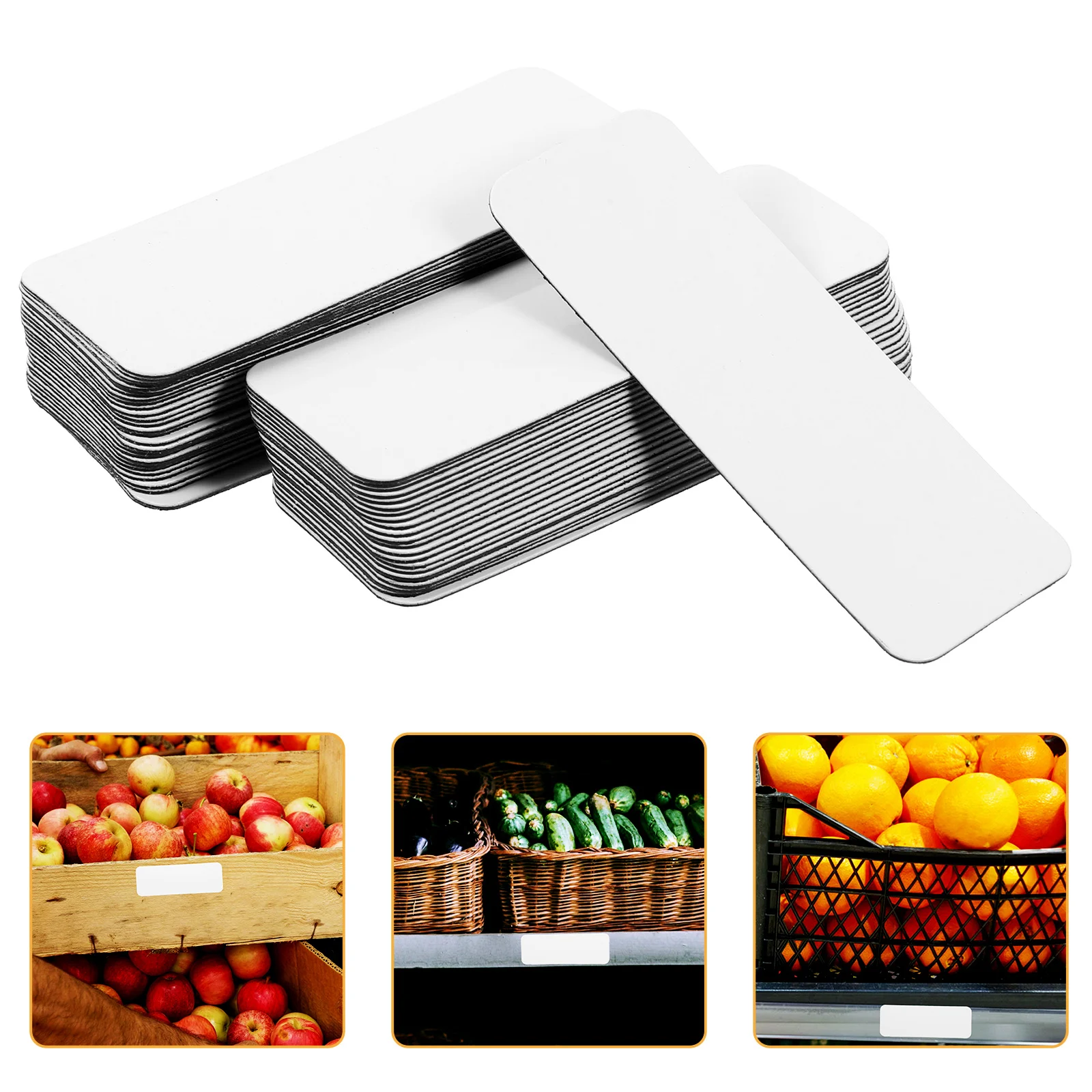 

54 шт. этикетки для досок, магнитные, сухое стирание, многоразовые, для офиса, школы, дома, гибкие магнитные бирки с медным покрытием