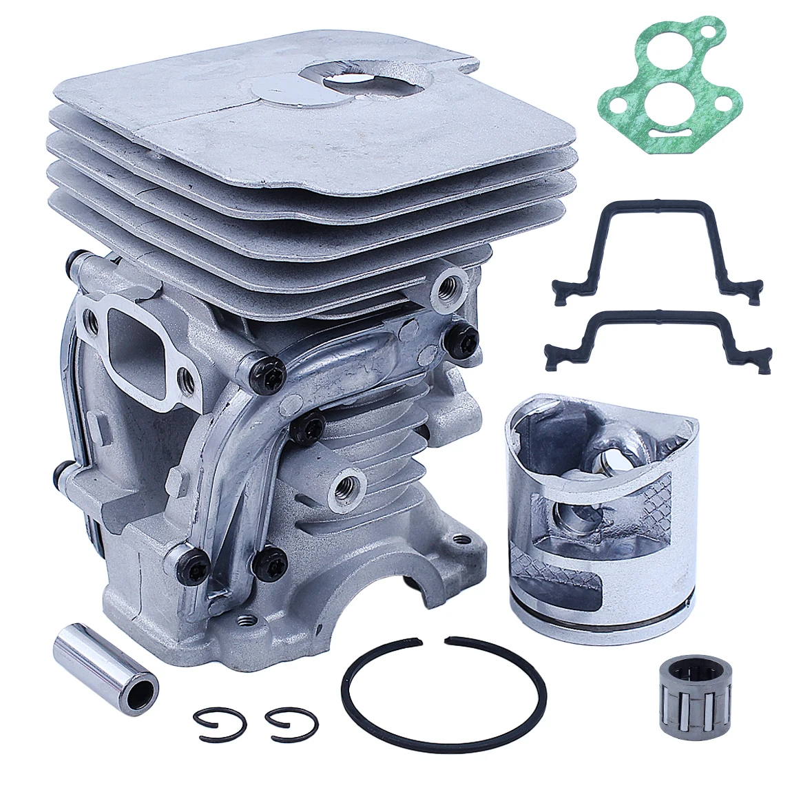 Kit cuscinetto guarnizioni pistone cilindro 41mm Fit Husqvarna 435 440 440e motore motosega motore parti di attrezzi da giardino