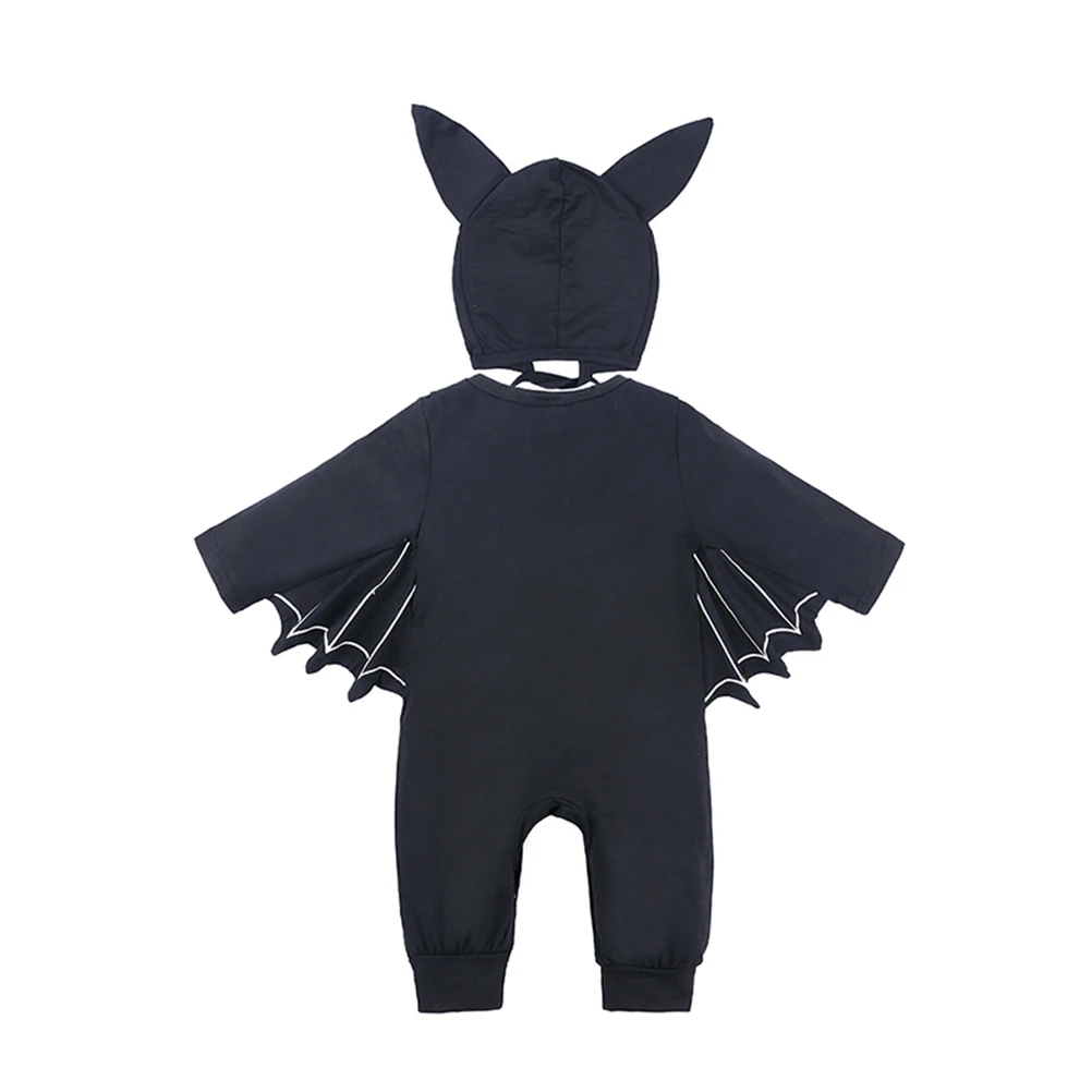 

Bat Jumpsuit Hoodies Outfit Halloween Toddler Clothes Long Sleeve Romper