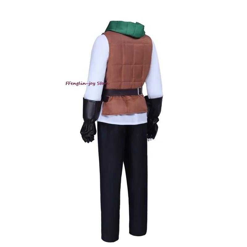 Chilchuck Tims أنيمي كاريكاتور لذيذ في الزنزانة تأثيري حلي الملابس شعر مستعار موحدة تأثيري Chilchuck Tims حفلة الهالوين