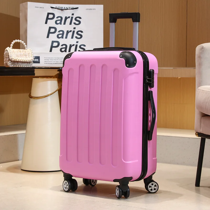 Student Luggage Boarding Bag Password Suitcase Glossy Trolley Case Lightweight Suitcase travel case