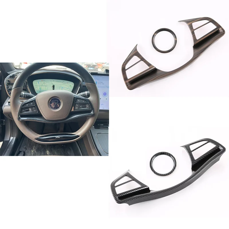 

For BYD Han DMI DMP EV 20-22 Steering wheel button decorative frame sequins Car interior modification