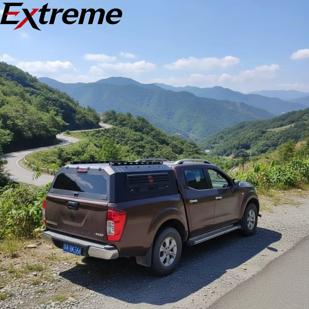 Extreme:Pickup Truck Topper Hardtop with Emergency Recovery Board Hard Top Canopy for nissan Navara Frontier Np300/d22/d40 2021