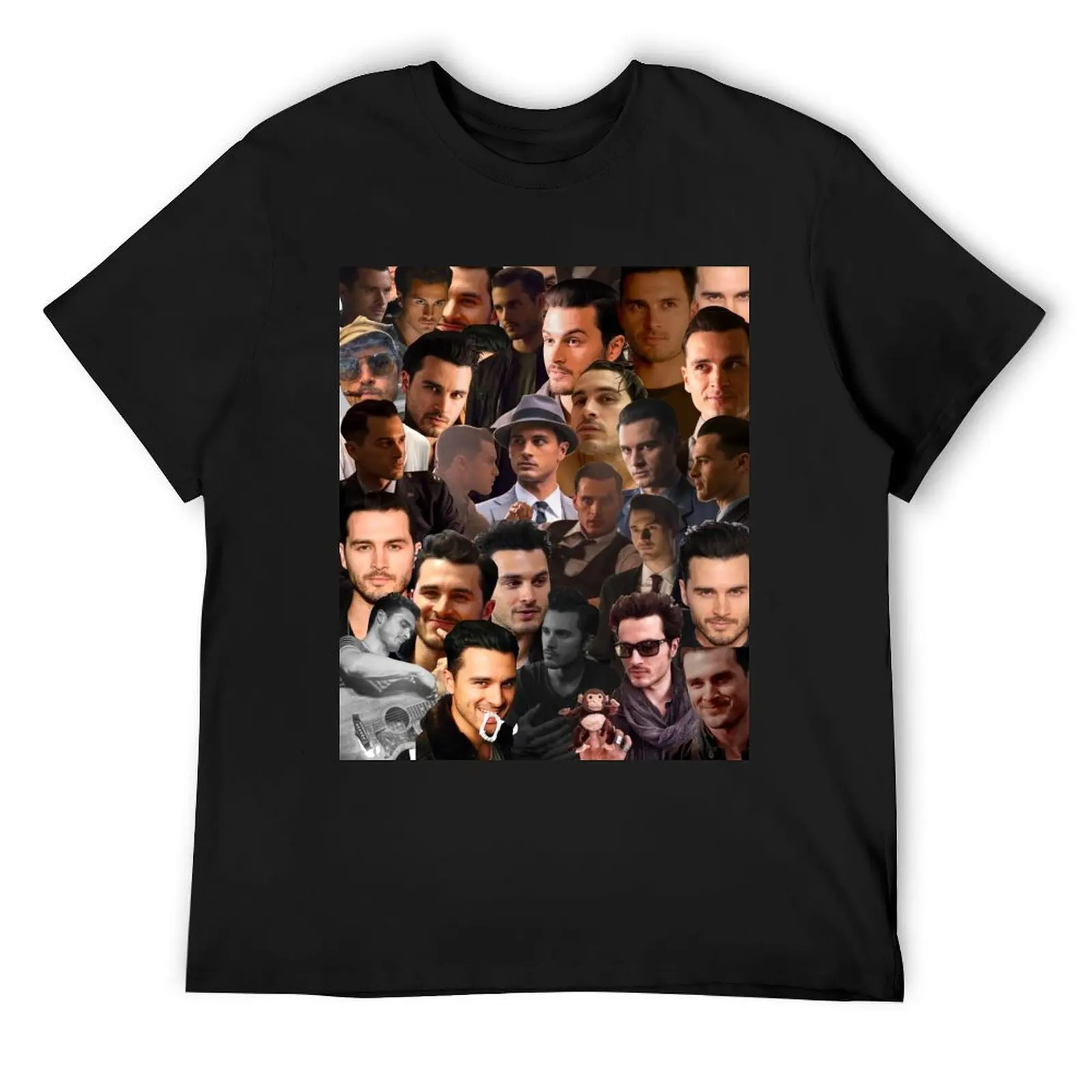 Michael Malarkey Photo Collage T-Shirt essential t shirt shirts graphic tee man clothes clothes for men