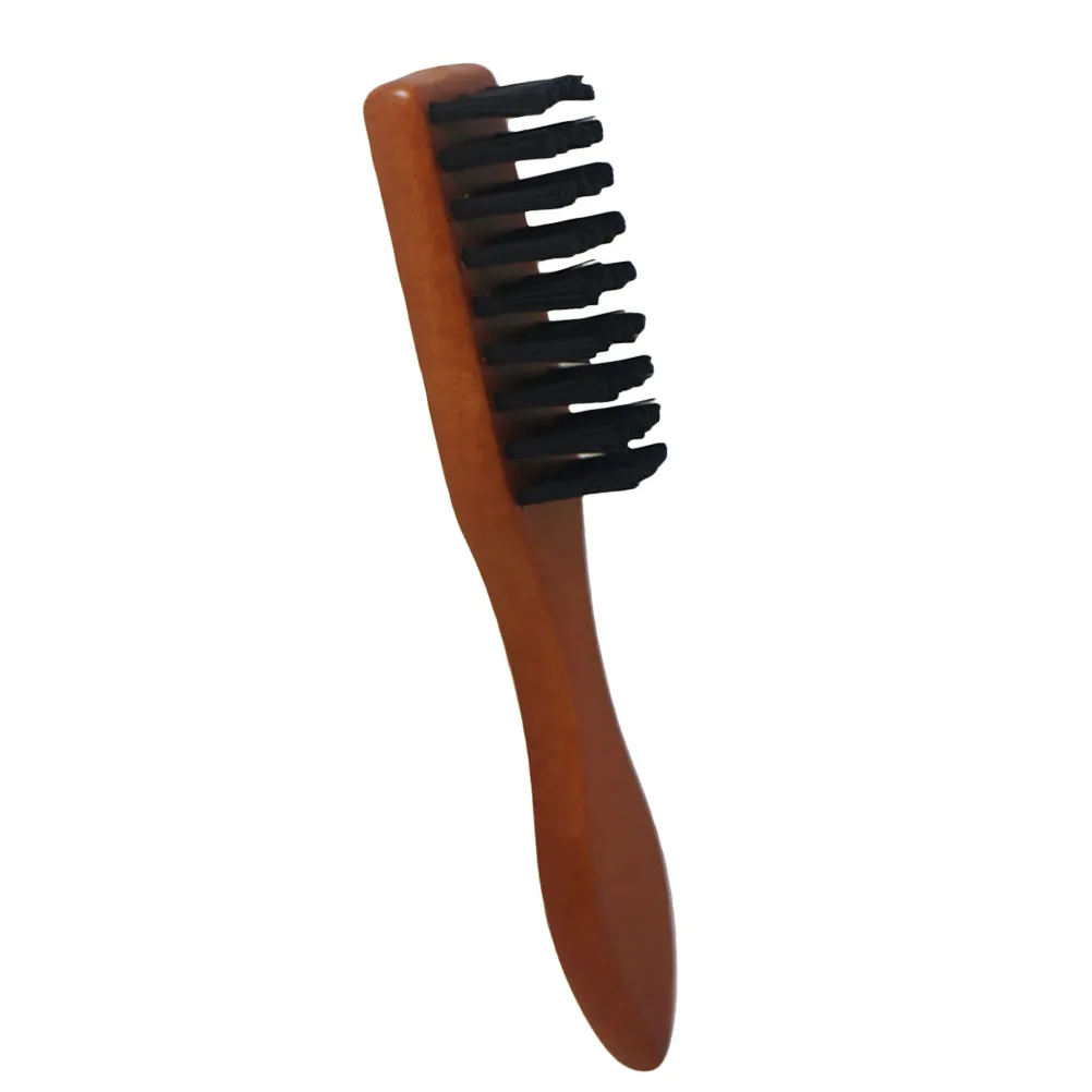 

Wooden Handle Hair Brush for Broken Hair Cleaning Beard Grooming Bamboo Man Home Store Safe Durable Lightweight