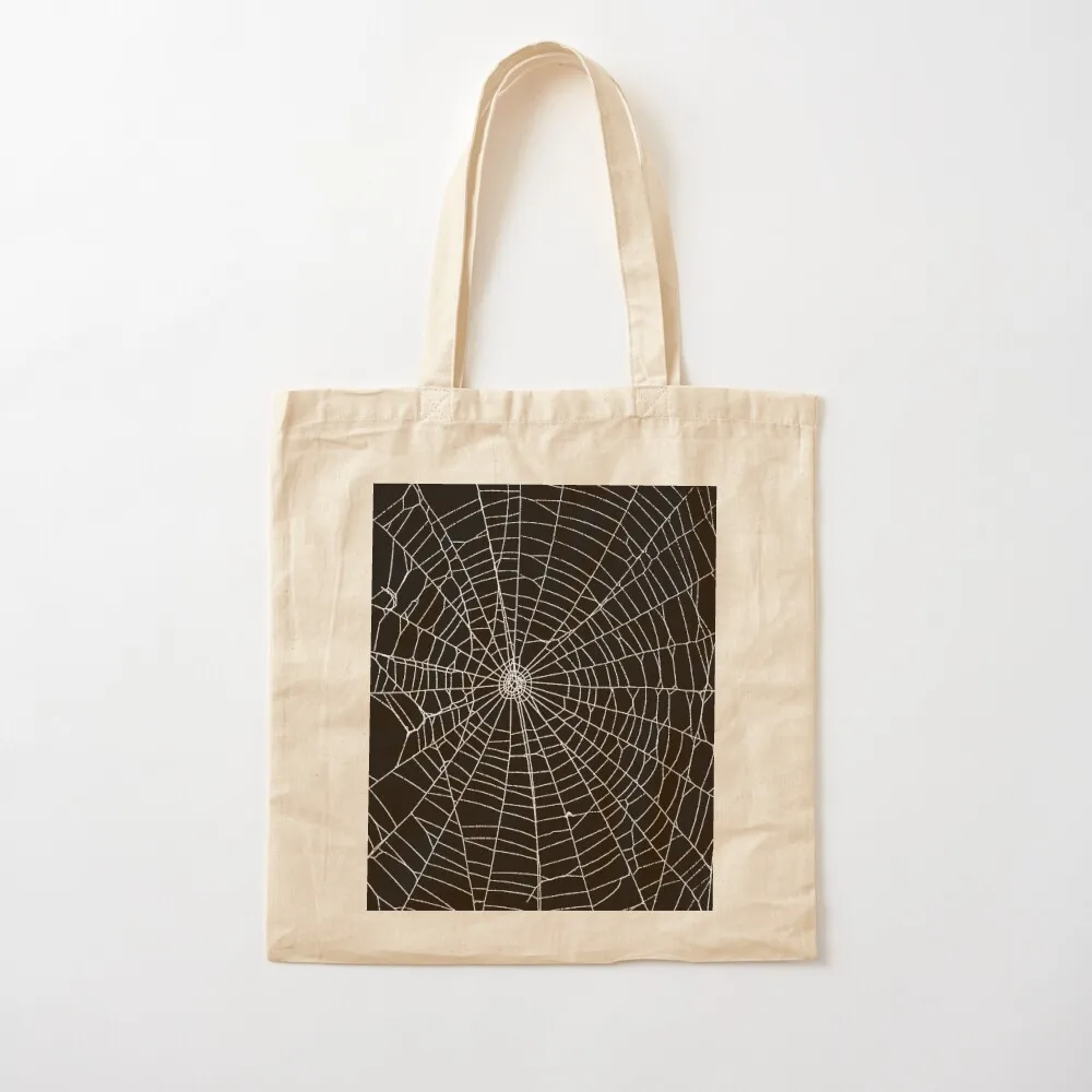 Spider Spider Web Tote Bag Women's shopping bag tote bag men