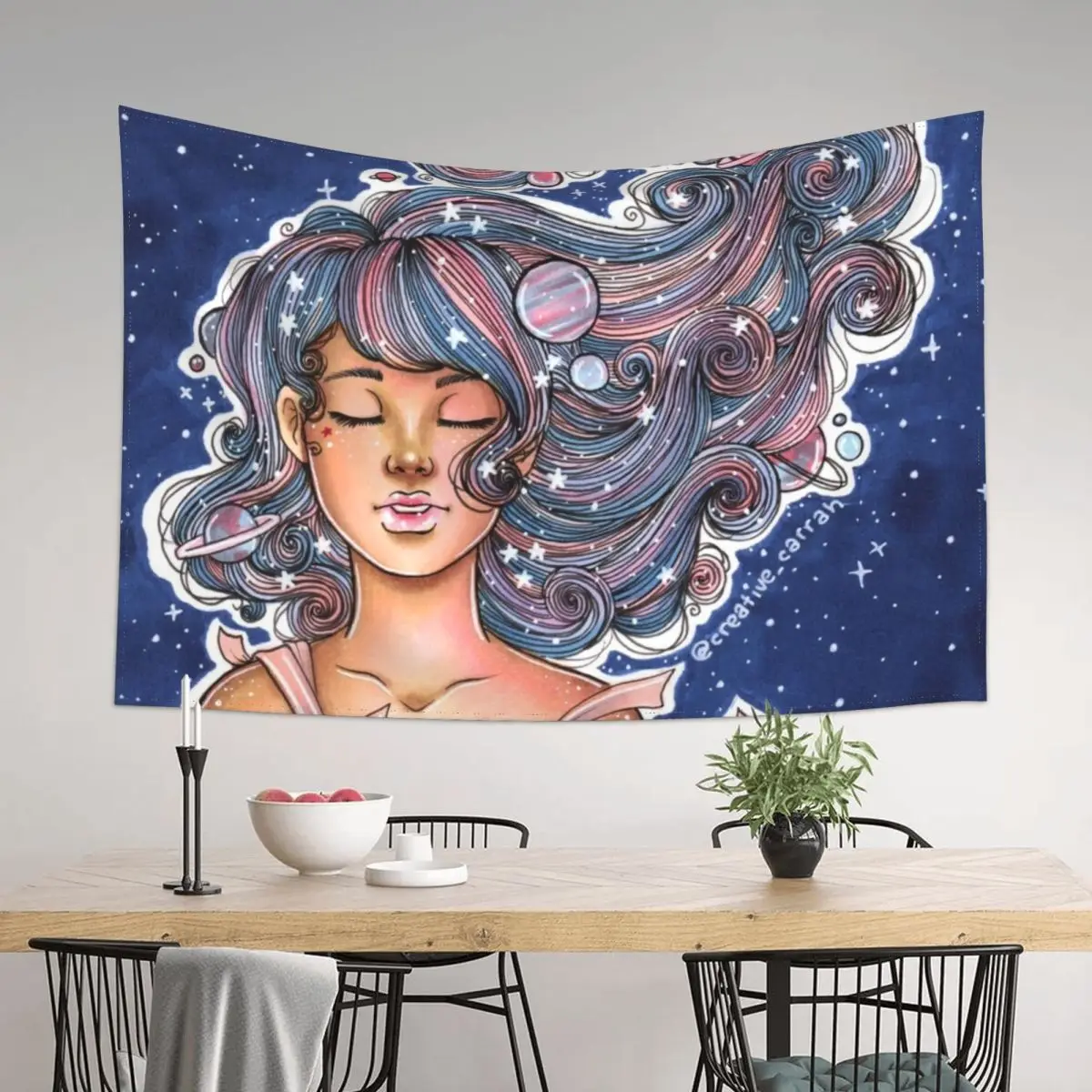 

Milky Galaxy Tapestry Decoration Wall Home Decorations Aesthetic Room Decors Decor Home Tapestry