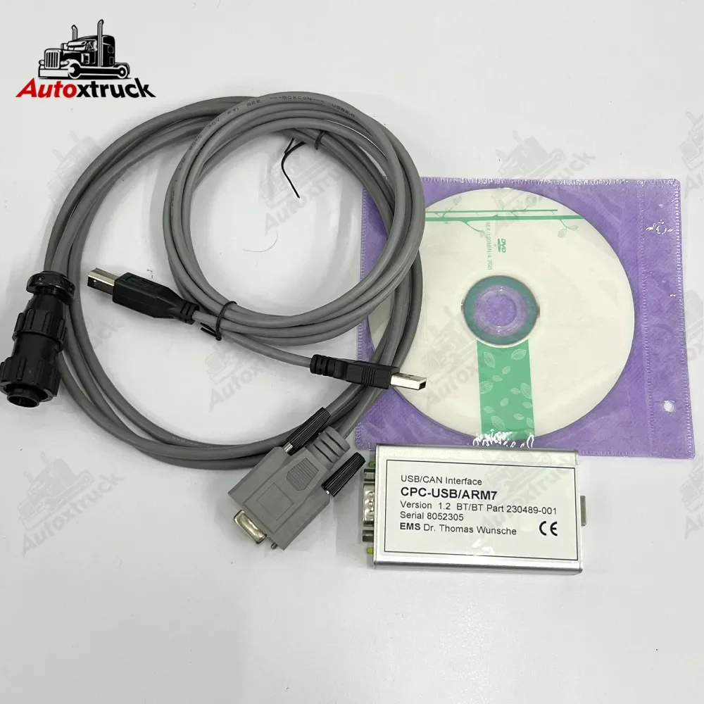 Communication Interface For Toyota BT TruckCom ToyotaBT  EMS CAN suite Service ARM7 forklift truck diagnostic tool