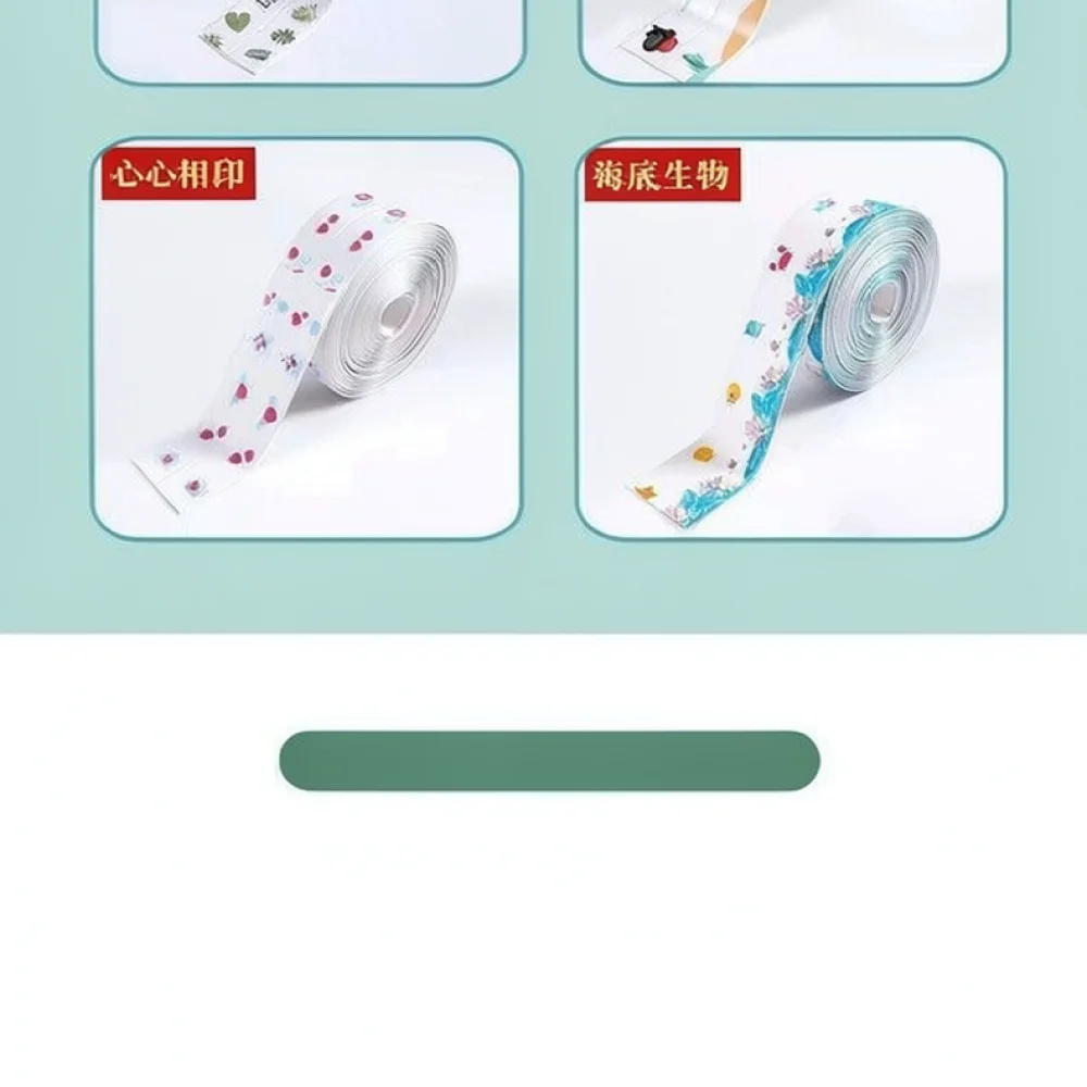 Kitchen Stove Waterproof Tape Bathroom Basin Sink Sealing Strip Self Adhesive PVC Decor Sticker Mold Proof Protector