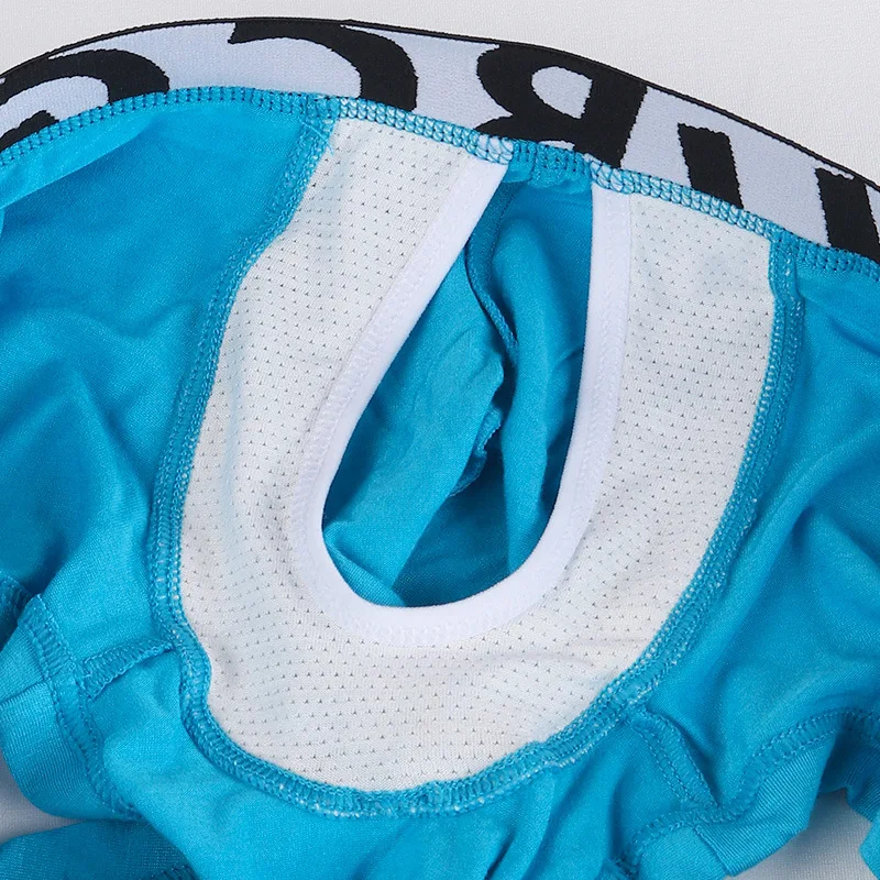 

Sexy Mens Boxer Briefs Modal Cotton Breathable U Pouch Separate Bulge Design Comfort Underwear Gun Holster Hombre Ropa Interior