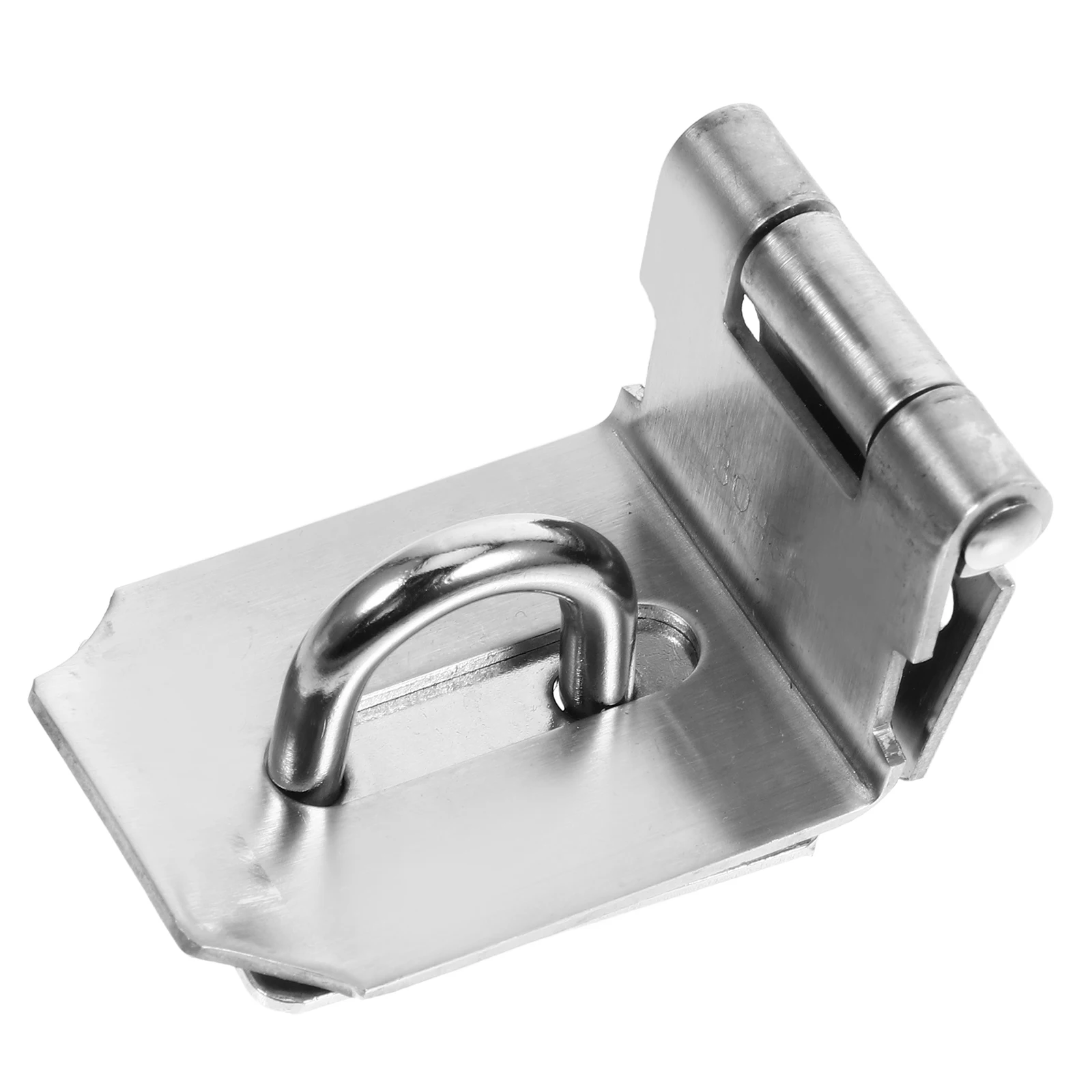 

Heavy Duty Shed Latch 3 Inch Stainless Steel Outdoor Padlock Hasp Right Angle Door Lock Hardware For Wood Metal Glass