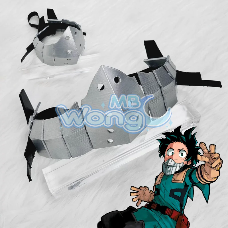 Anime Academia Izuku Midoriya Cosplay Prop Izuku Midoriya Cosplay Mask Deku Face Mask For Hallowmas Party Adult Unisex