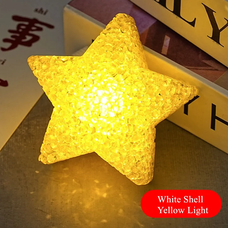 12Pcs Led 귀여운 별 모양 Anti-slip 밴드 라이트 램프 아크릴 어린이 어린이 댄스 공연 소품 무대 공연 장식