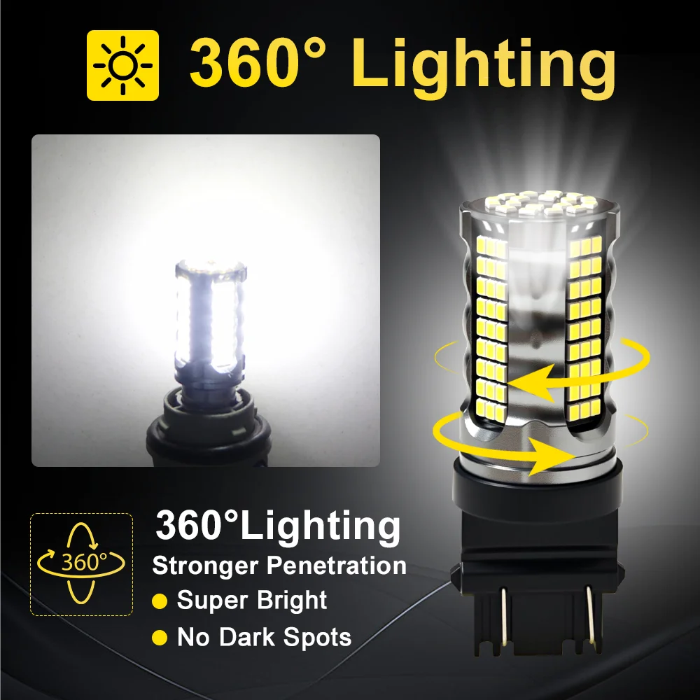 Super Bright LED Reverse Light For Ford Mustang Tuning Accessories Car Reversing Lamp Mustang 2015 2016 2017 2018 2019 2020 12V