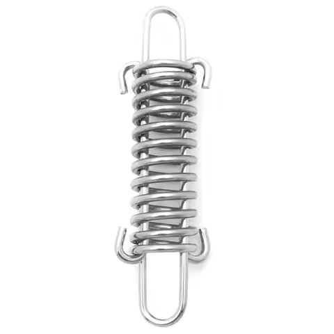 M45K-Durable Boat Dock Line Mooring Spring Small Marine Deck Yacht Accessories Stainless Steel Ship Watercraft Buffer