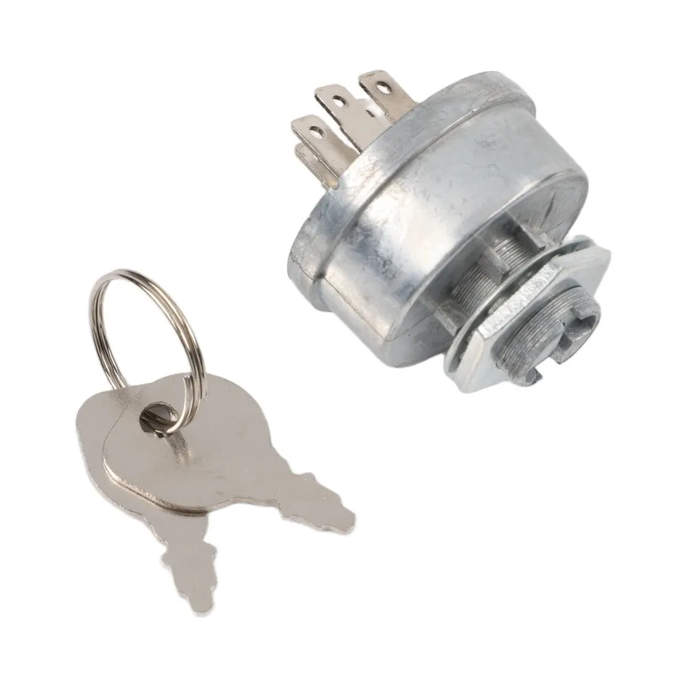 Twin Keyed Ignition Mechanism Suitable as a Replacement Part for the Following Grounds Master Tractors 171 323