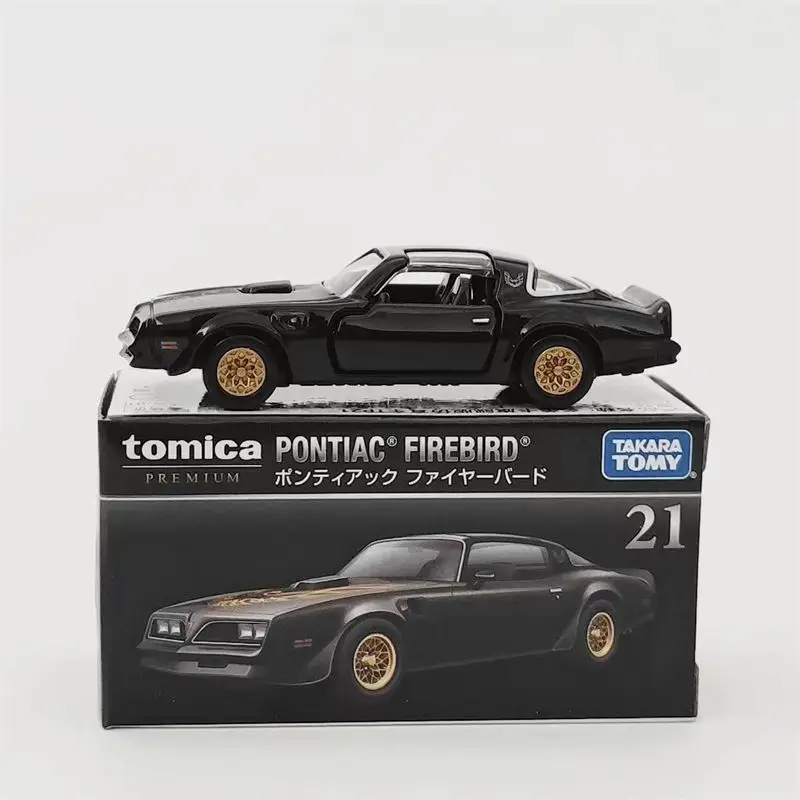 تاكارا تومي توميكا الصندوق الأسود TP21 بونتياك فايربيرد سبيكة دييكاست لعبة مجسمة جمع الحلي. هدية لصديق