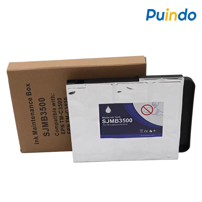 

1 шт. оригинальный SJMB3500 C33S 020580 Коробка для обслуживания EPSON ColorWorks C3500 C3510 C3520