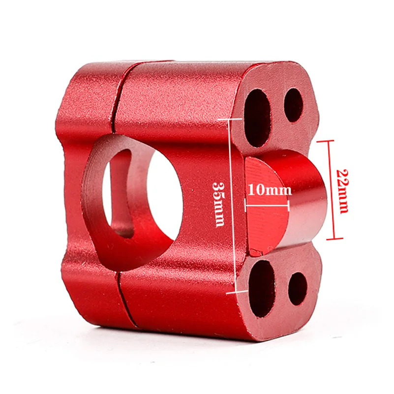 CNC Billet HandleBar Fat Bar Risers Mount Clamp Adaptor 22MM 28MM For Pit Dirt Bike Racing Motorcycle Supermoto ATV