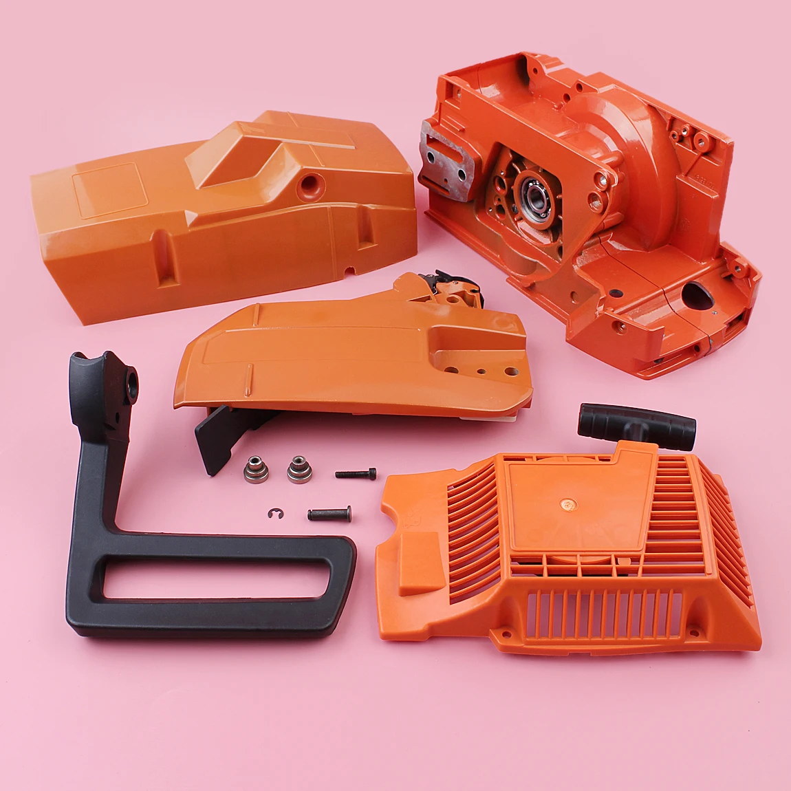 Crankcase For Husqvarna 268 272 with Top Cylinder Chain Brake Cover Starter Handle Professional Gasoline Chainsaw Accessories
