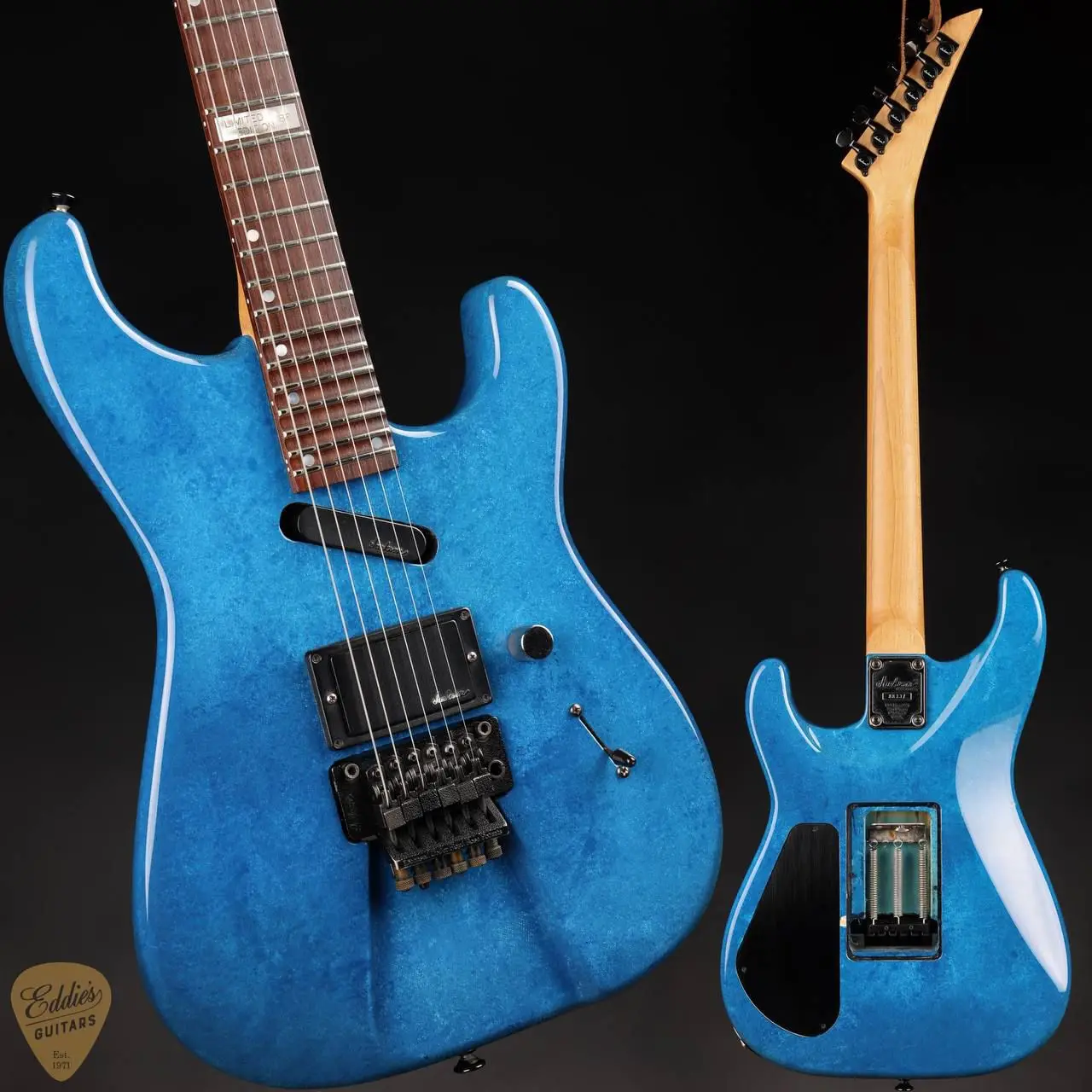 6 String Electric Guitar Finish Blue