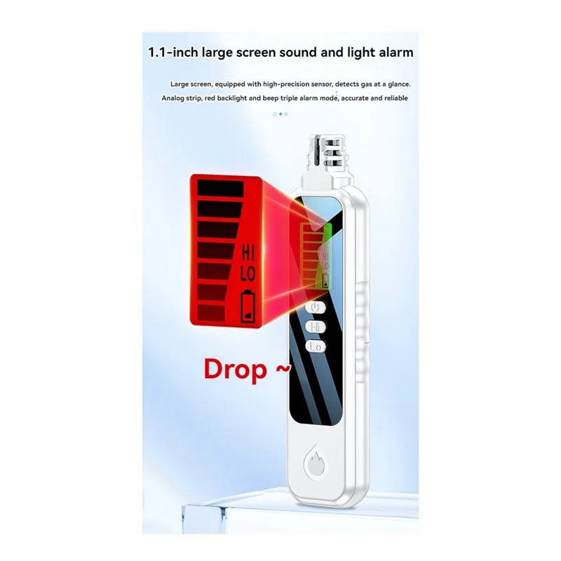 Detector de fugas de Gas L72A, detectores de Gas natural portátiles, metano, hexano, propano, para el hogar/exterior