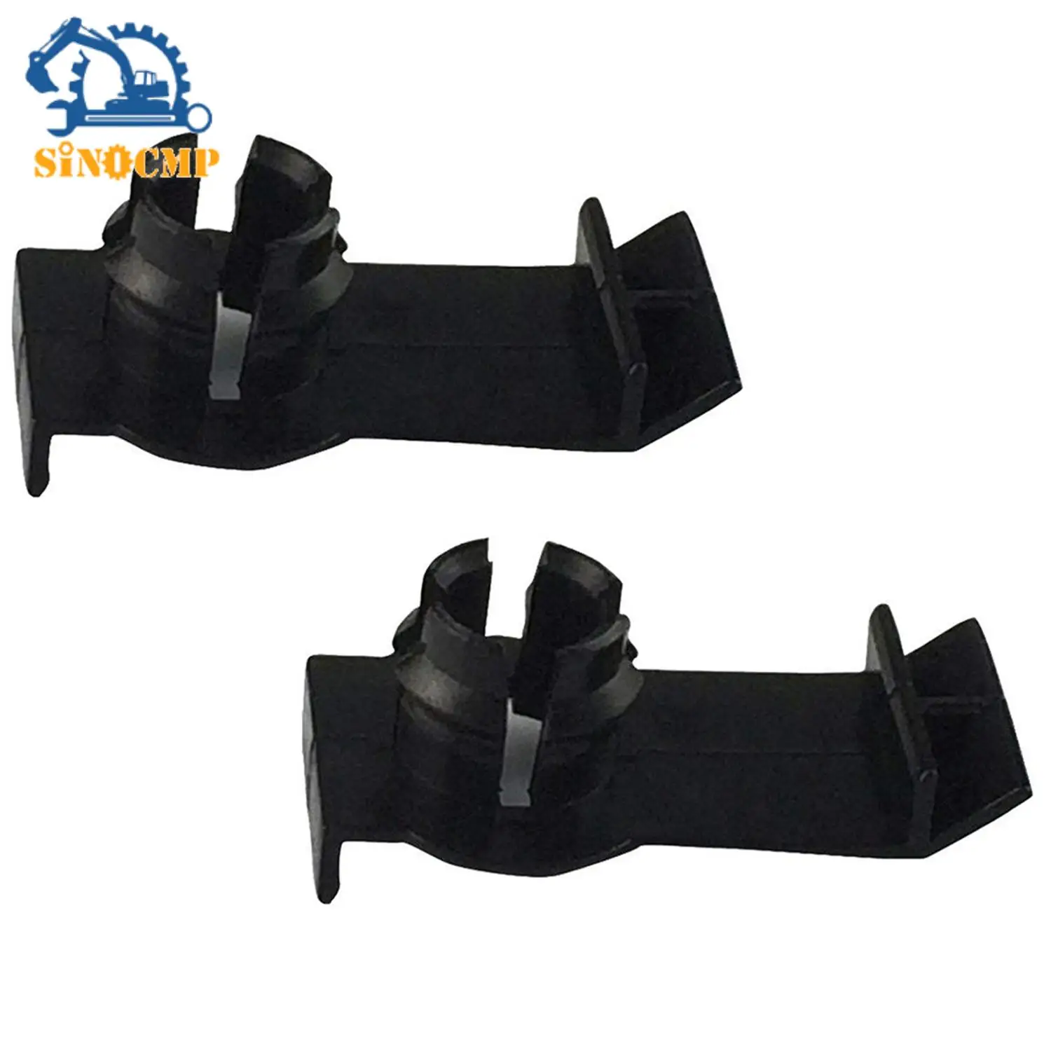 

2 шт. кронштейны для зажимов регулятора, комплекты окон автомобиля, передний правый левый кронштейн 51338254781 для BMW E53 X5 3er E46